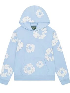 Denim Tears Cotton Wreath Sweatshirt  - powder blue